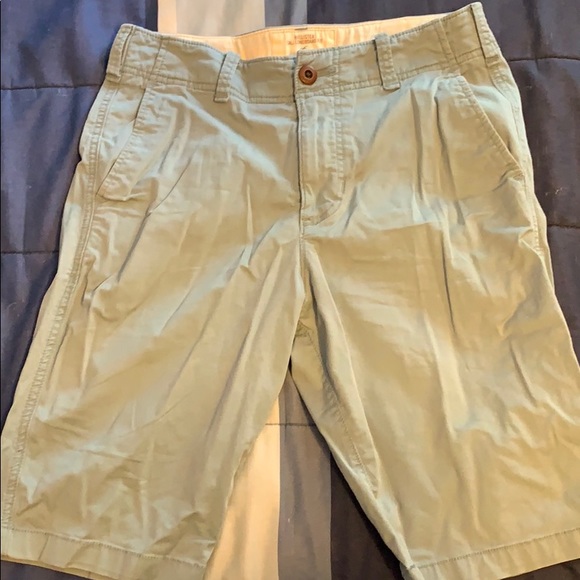 Light Turquoise Hollister Chaki Shorts - Picture 1 of 3